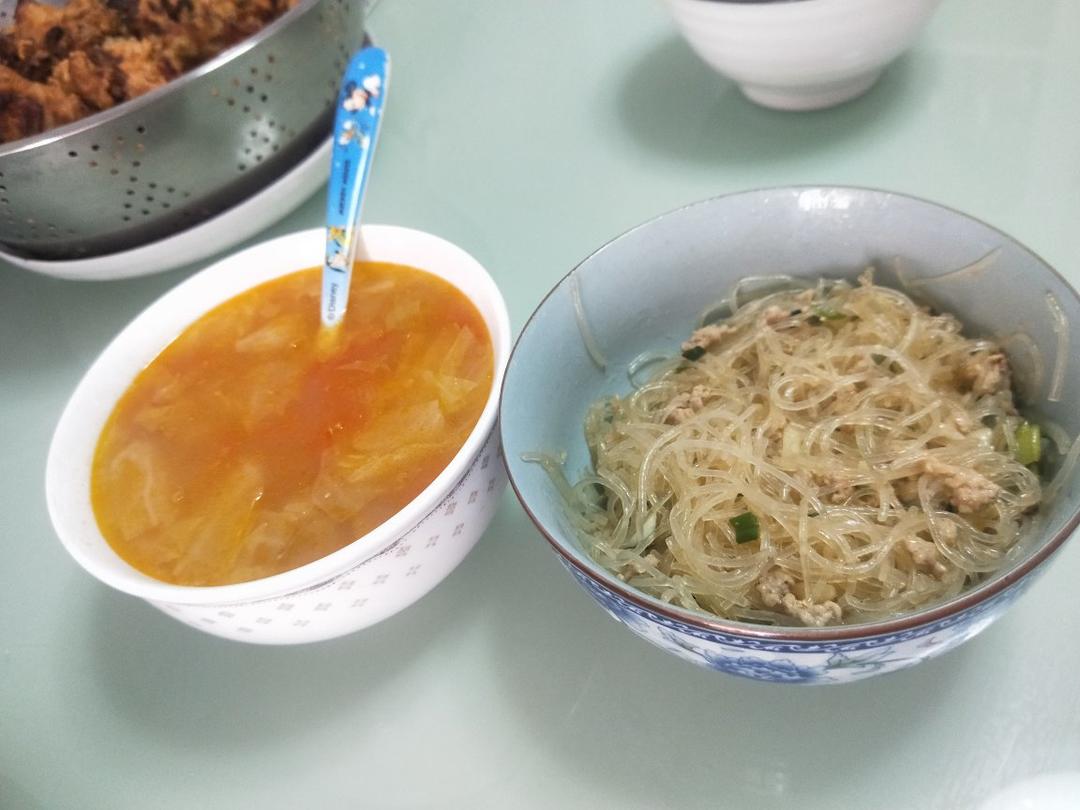 肉末粉丝-蚂蚁上树