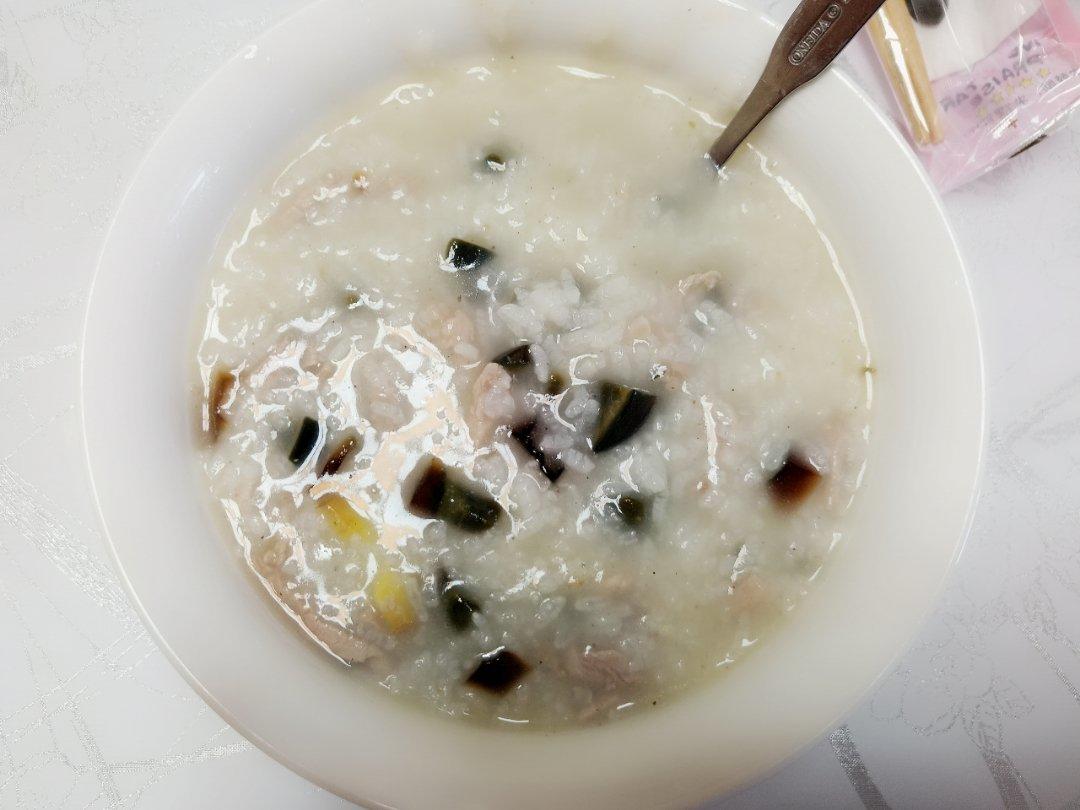 皮蛋瘦肉粥 Pidan & Pork Rice Soup
