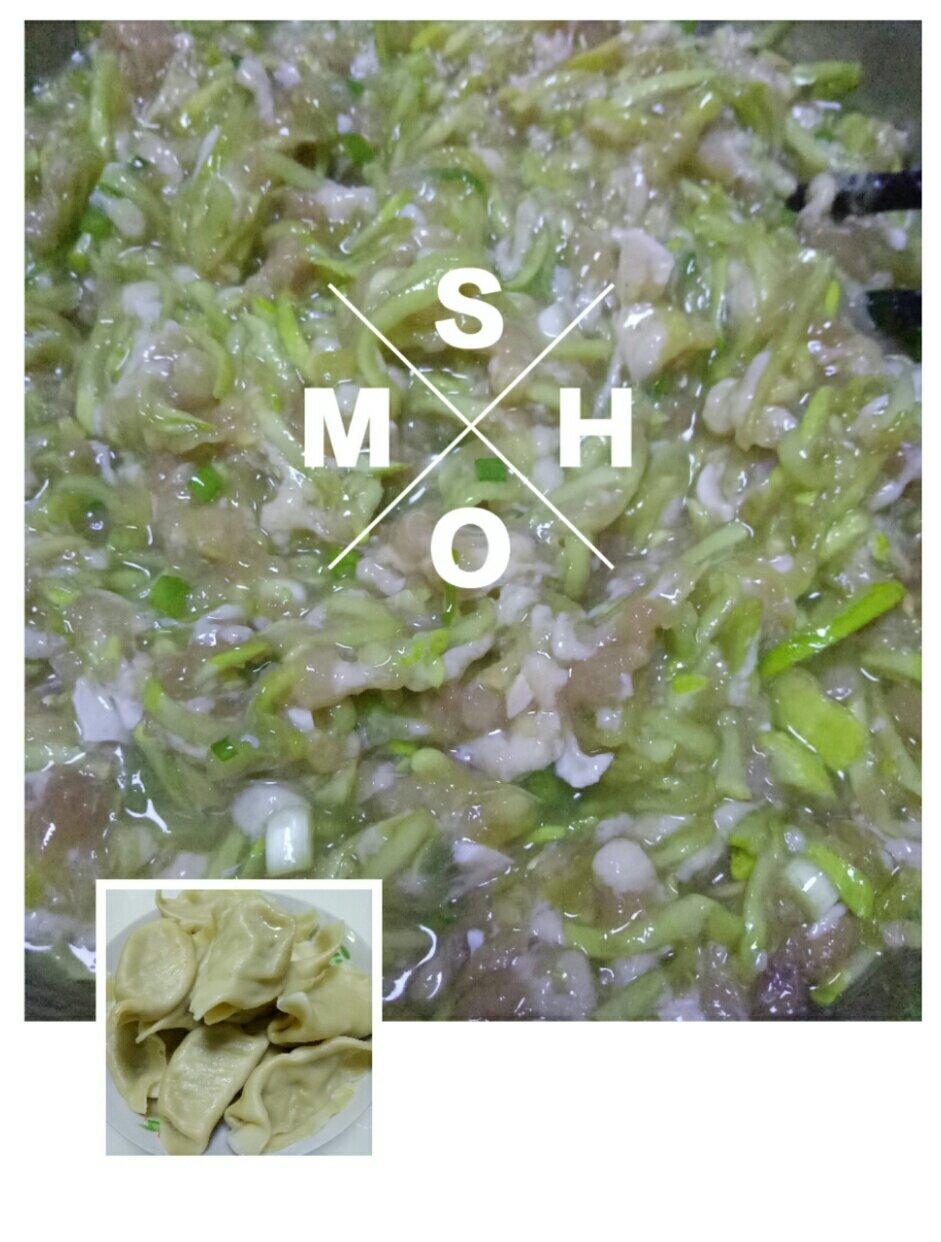 黄瓜猪肉水饺
