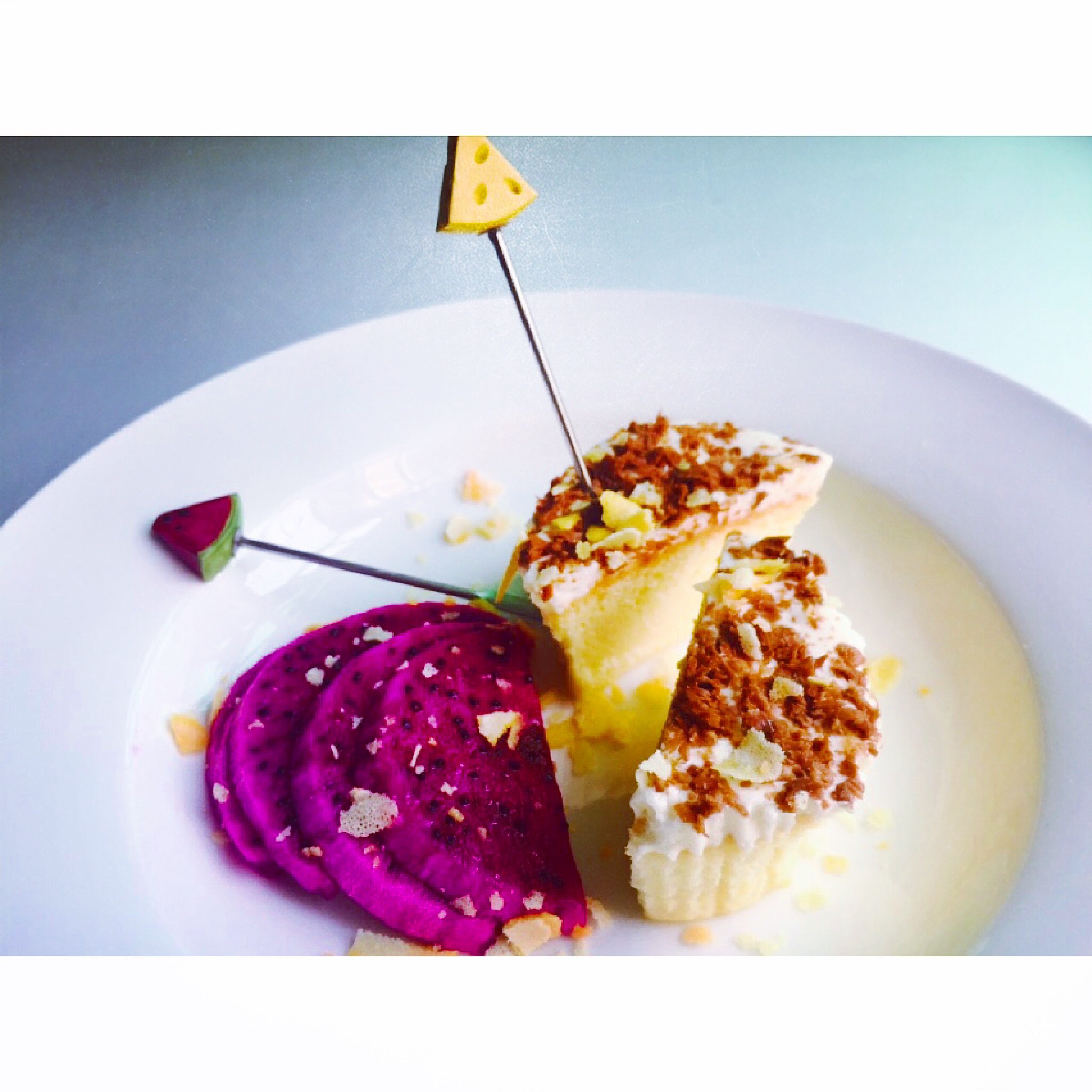 消耗淡奶油之作——淡奶油小蛋糕