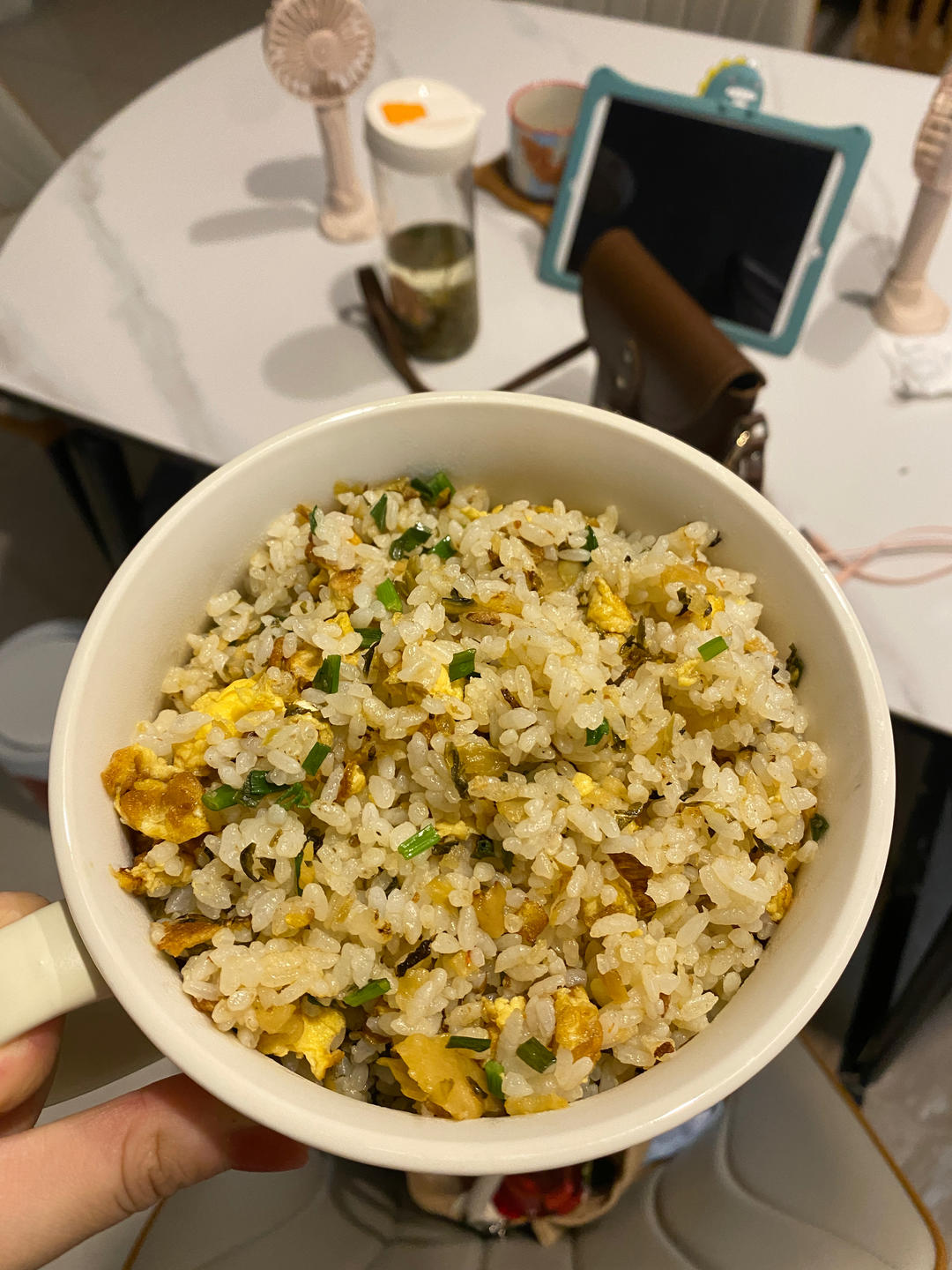 外婆菜蛋炒饭