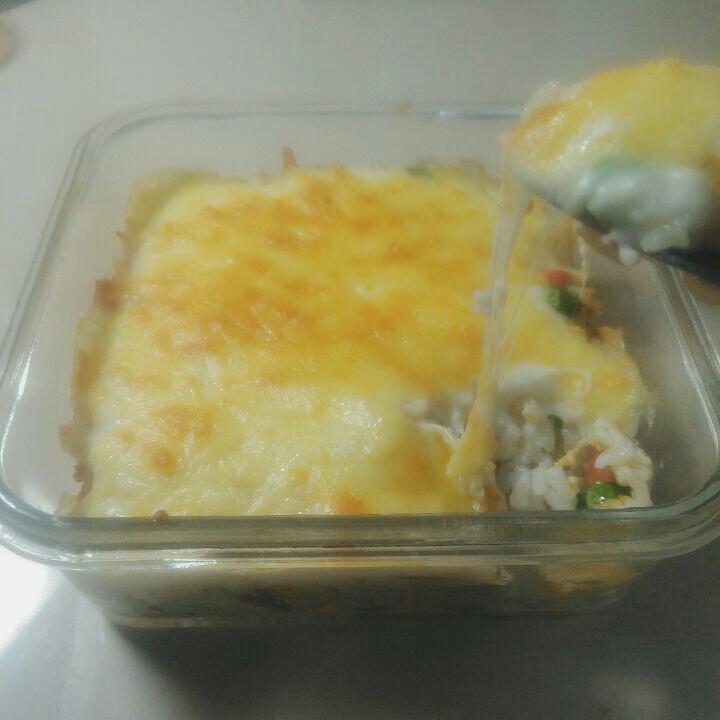 奶汁芝士焗饭
