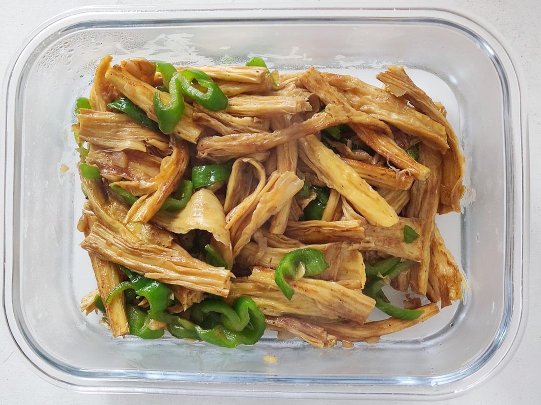 今日菜谱：清炒腐竹