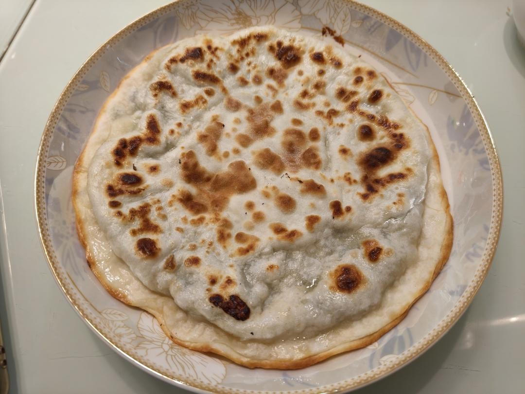 韭菜猪肉馅饼～皮薄馅大不漏巨香