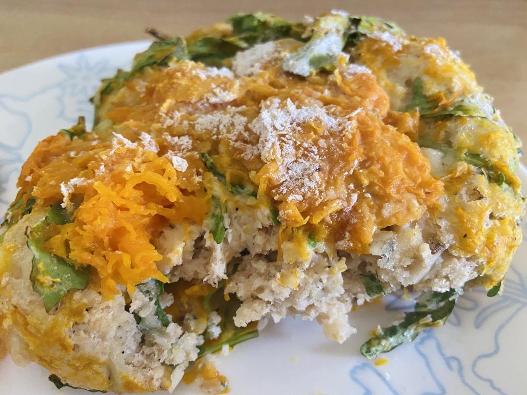 菠菜南瓜奶酪丹波面包丨健康·烘焙