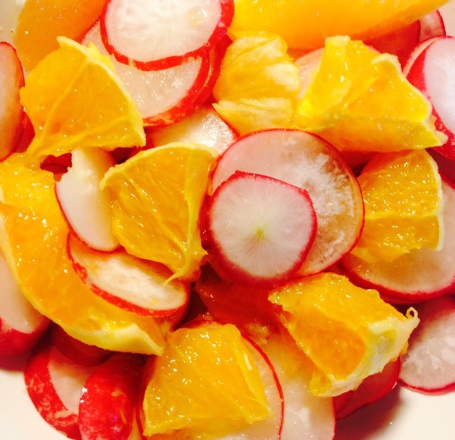 摩洛哥风味甜橙小萝卜沙拉