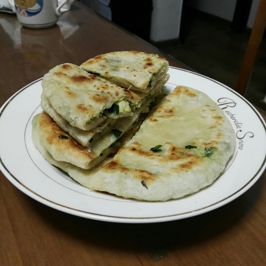 韭菜鸡蛋馅饼