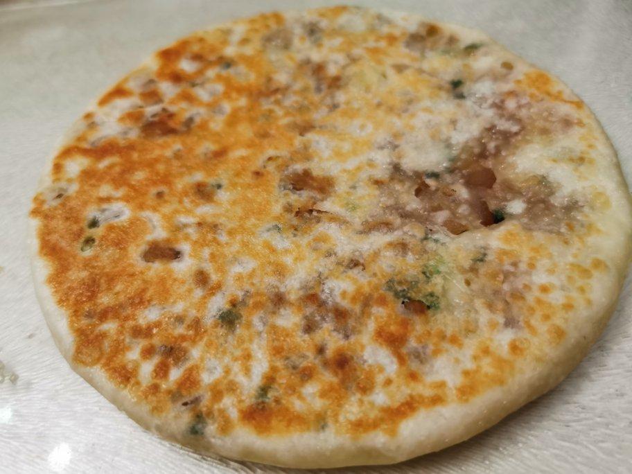 猪油渣葱花饼