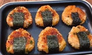 剩饭的巨好吃做法‼️日式芝士饭团🍙的做法 步骤11