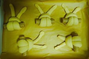 爱乐甜零卡糖食谱：兔子香肠面包的做法 步骤11
