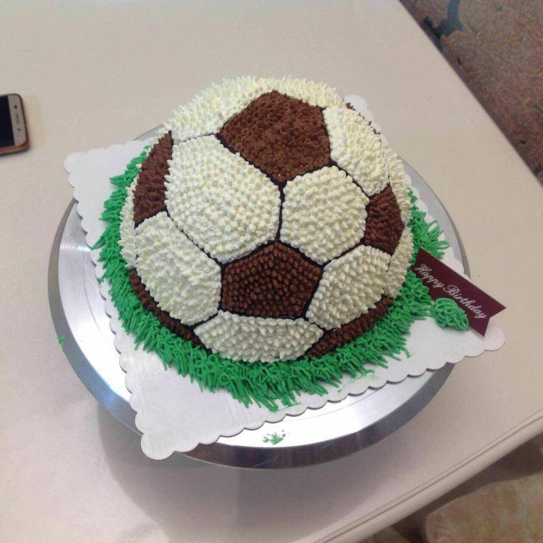 足球生日蛋糕