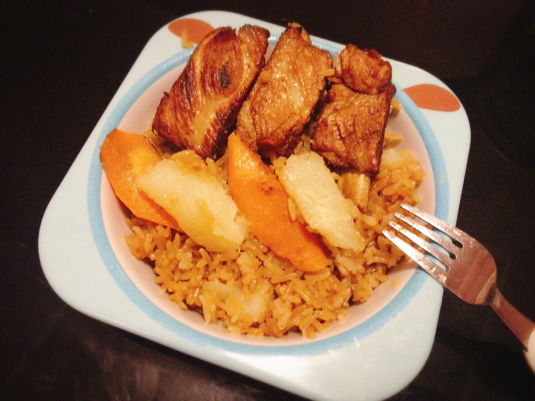 排骨焖饭（快手）