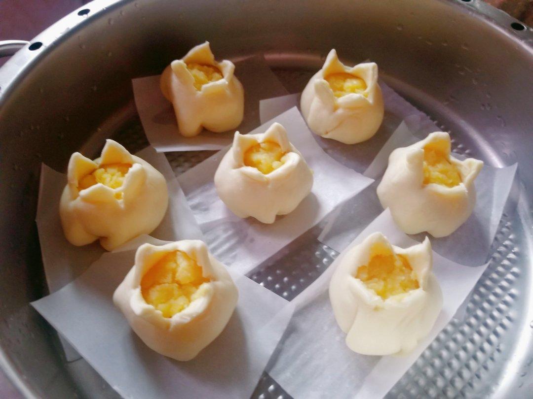 奶黄馅儿和奶黄包