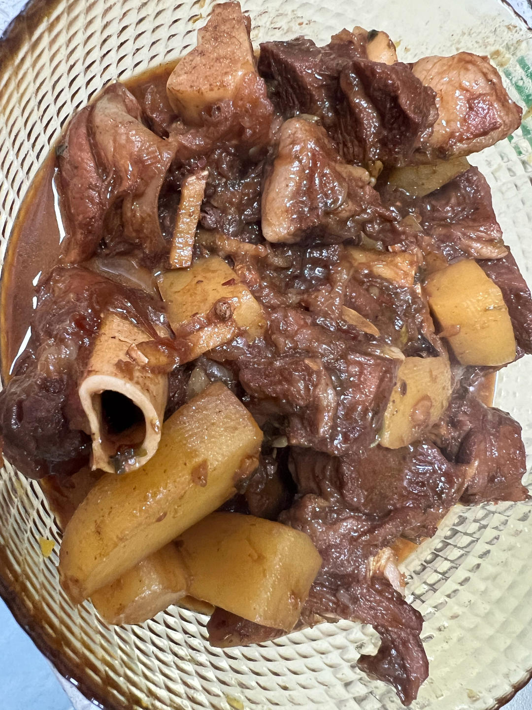 胡萝卜炖羊腿