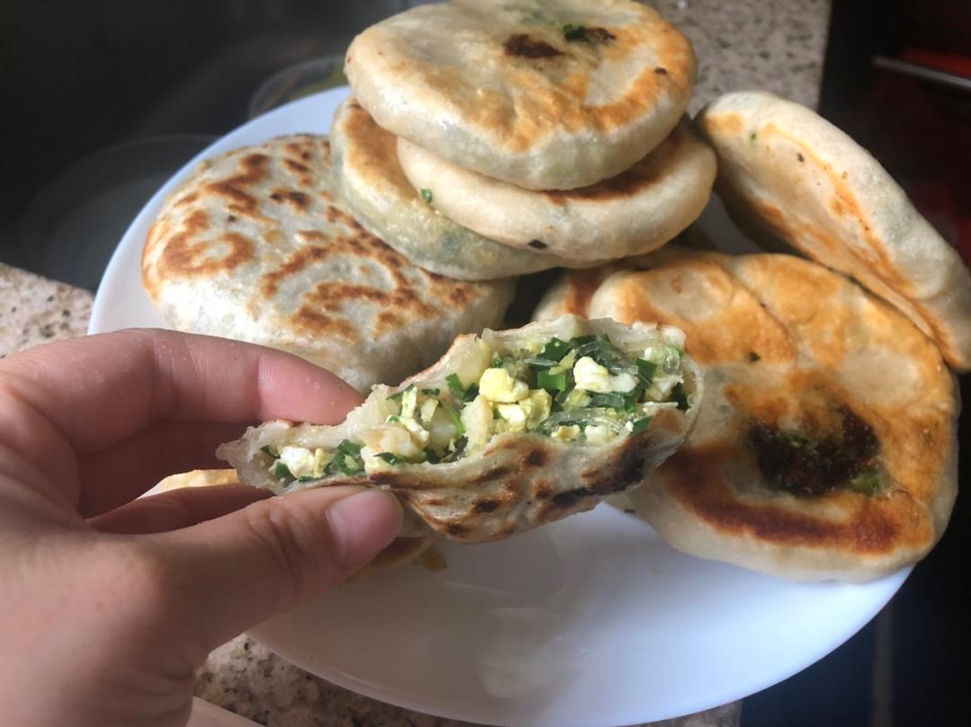 堂妈小厨——韭菜馅饼