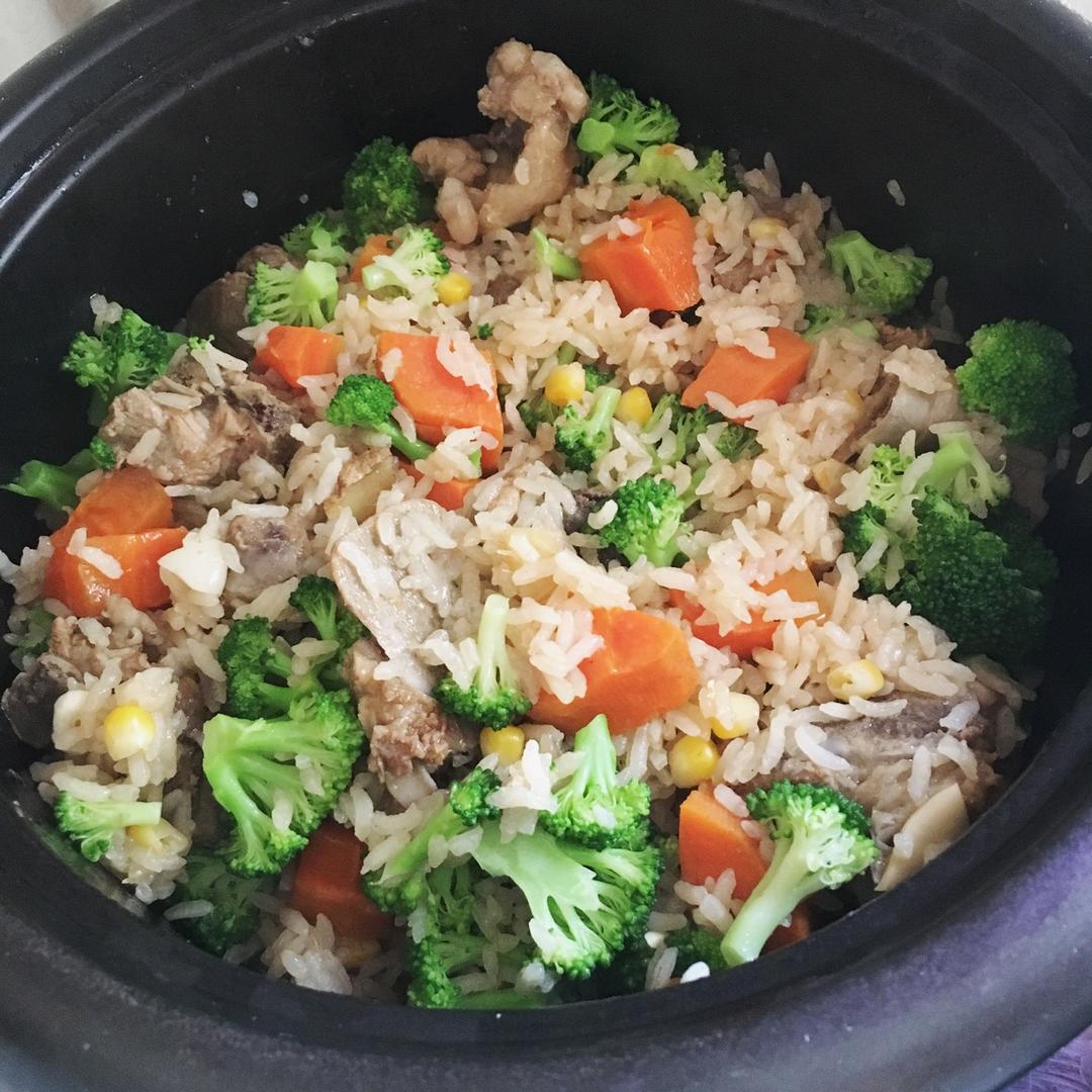 排骨焖饭