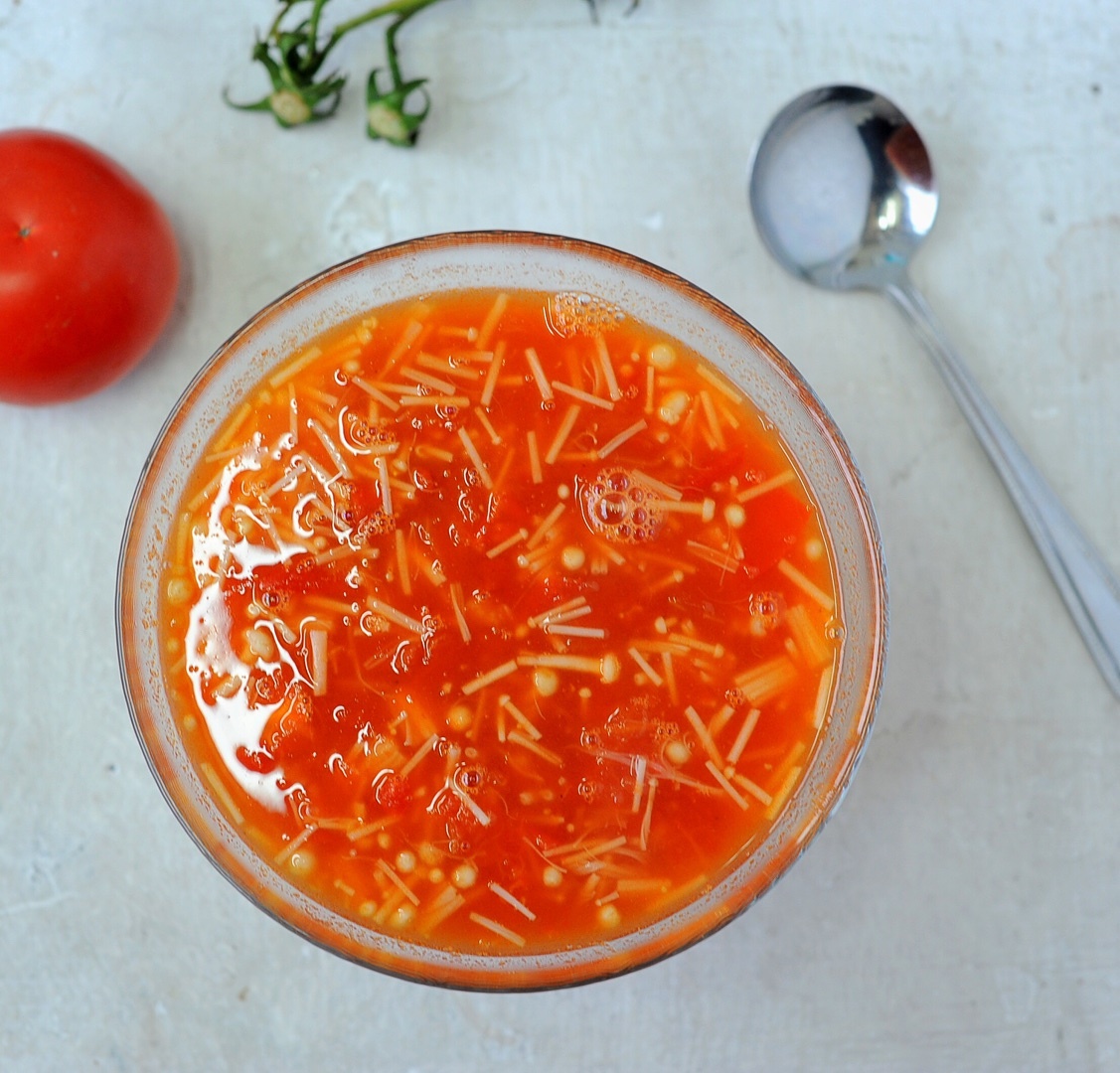 番茄金针菇汤