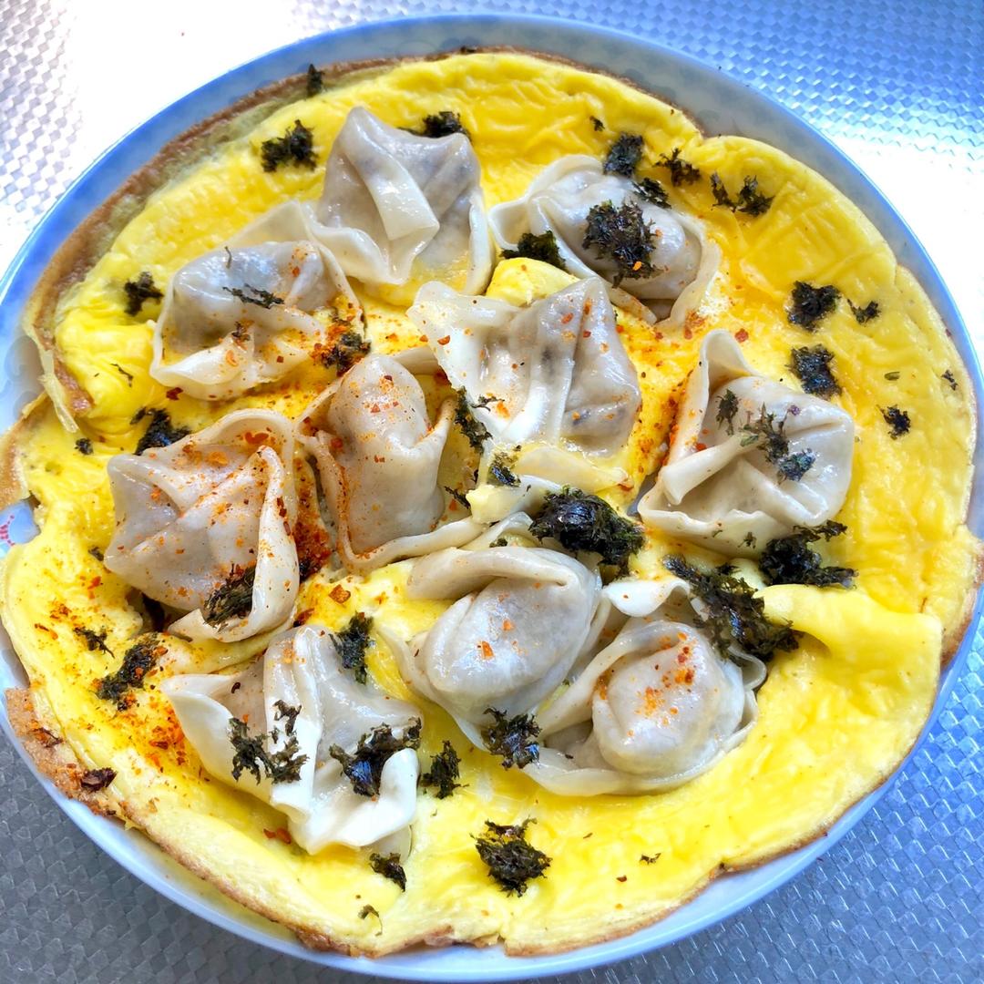 抱蛋煎馄饨