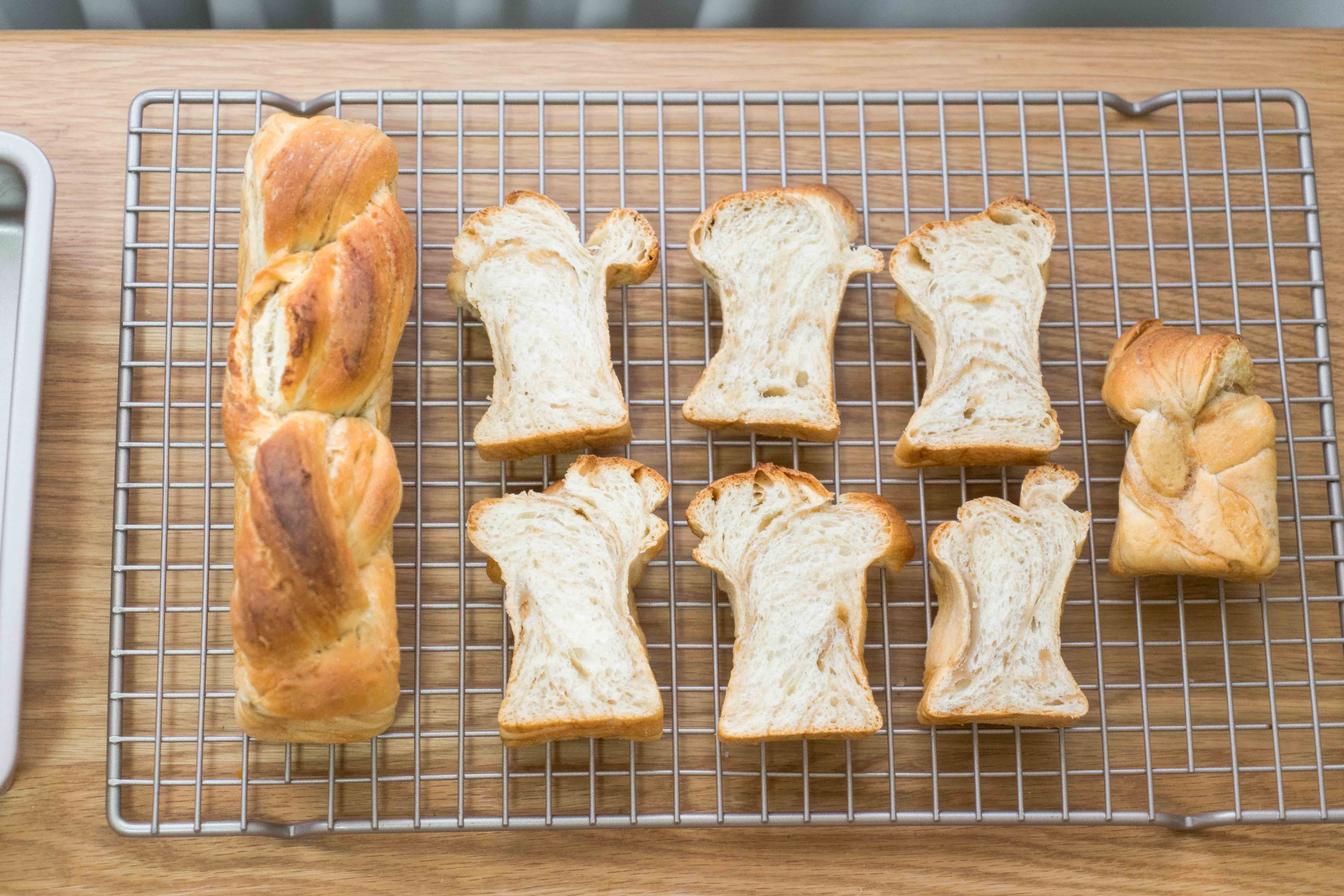 超美de【栗子泥大理石面包】有馅的面包，一次发酵同样好吃！