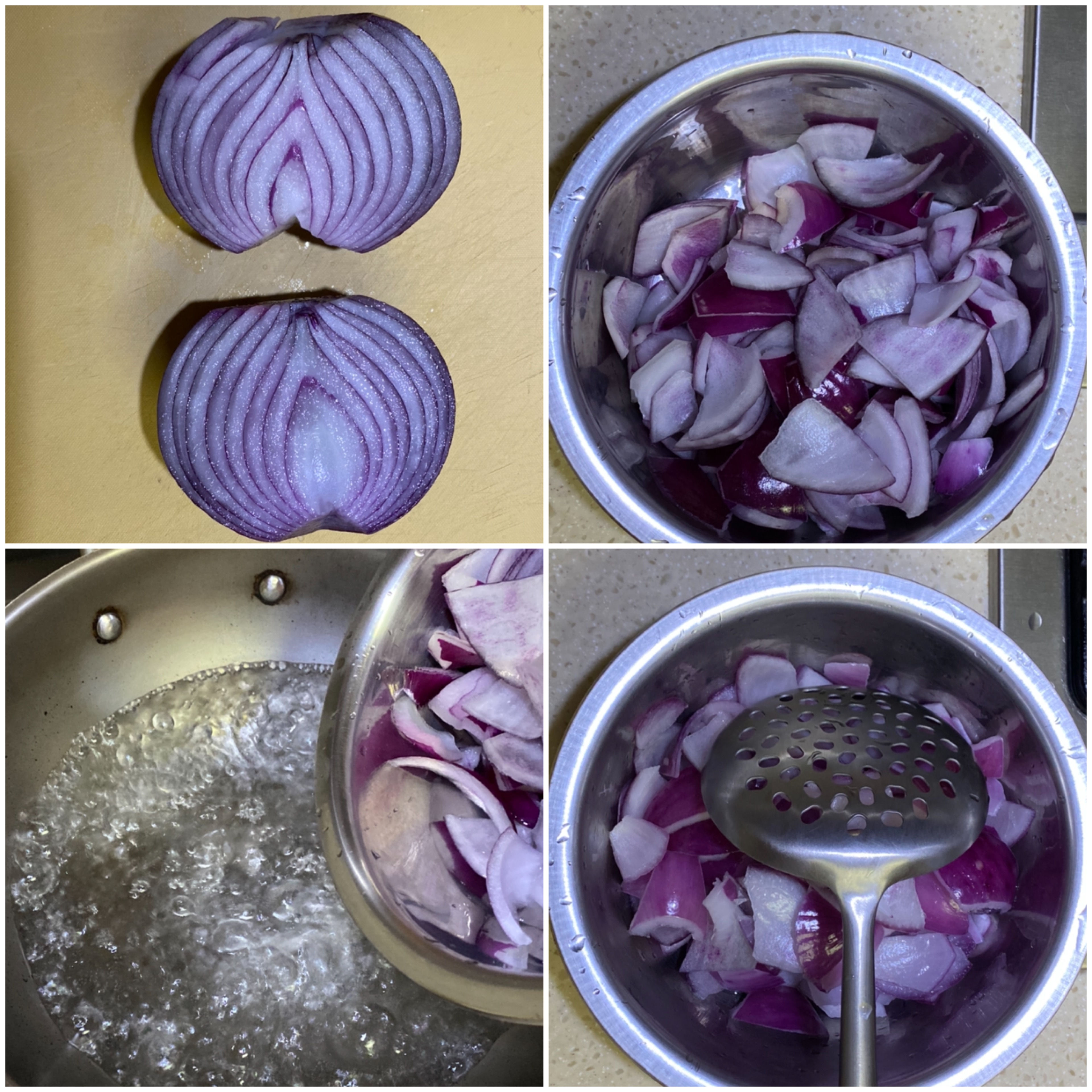 富含微量元素的紫皮洋葱炒土鸡🐔蛋🥚的做法 步骤1