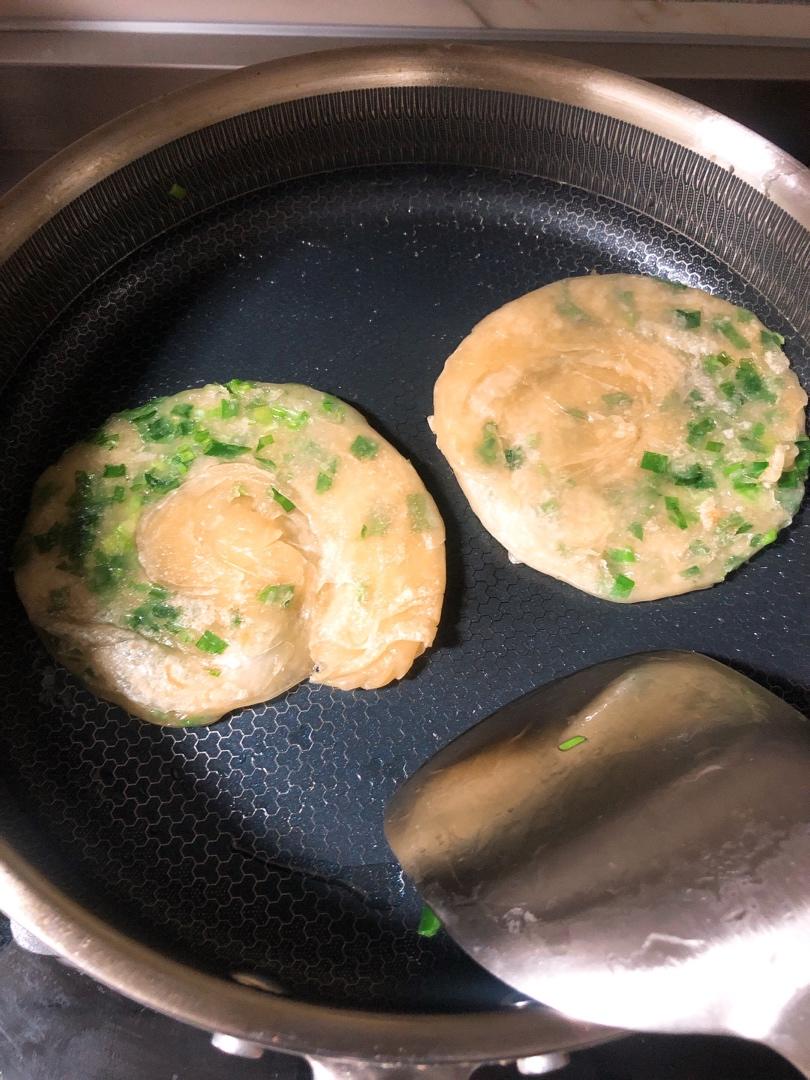 饺子皮版葱油饼