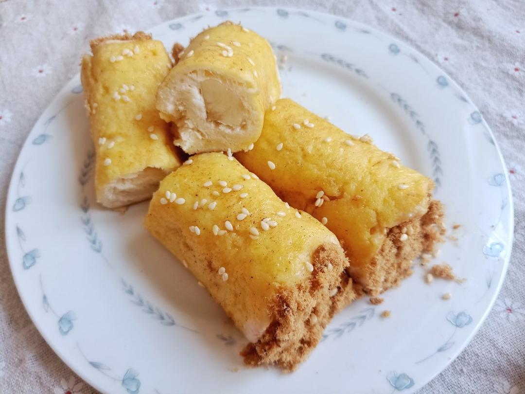 香蕉吐司卷