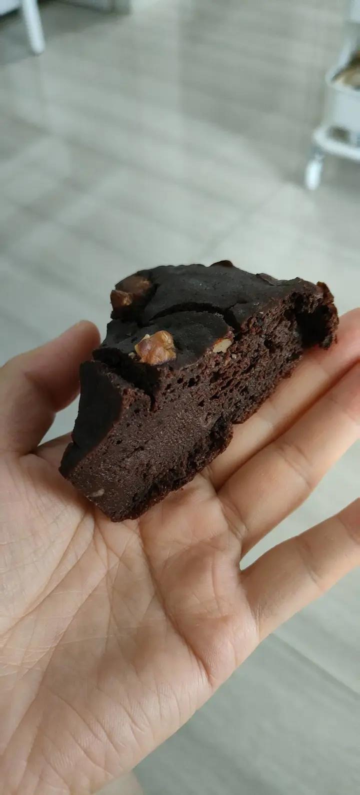 【无油无糖减脂超好吃】布朗尼蛋糕 Fudgy Brownie