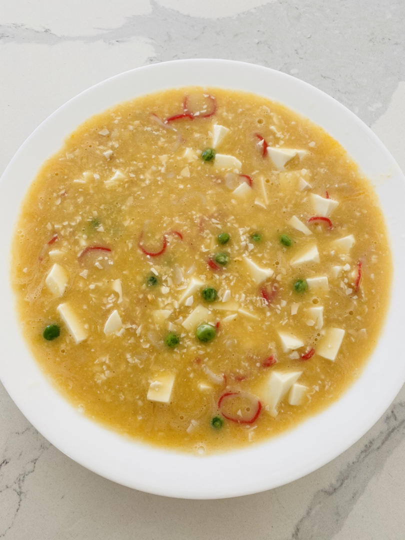 蟹黄豆腐（咸蛋黄版）