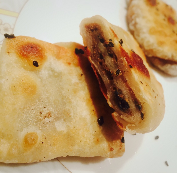 九层芝麻酱红糖饼