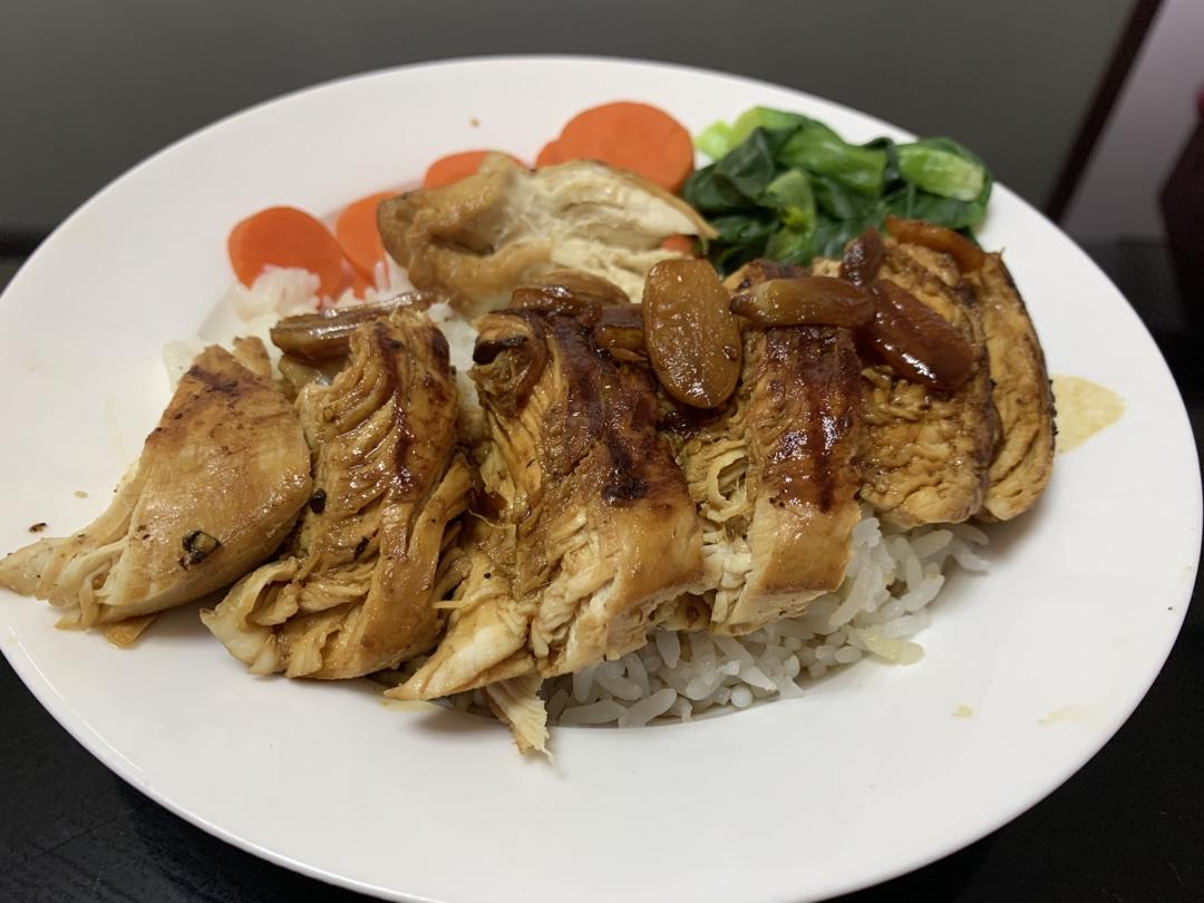 照烧鸡腿饭
