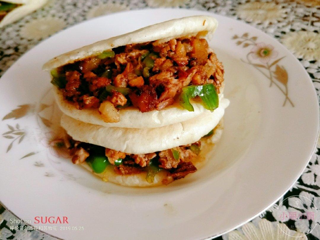 肉夹馍(白吉馍的制作)