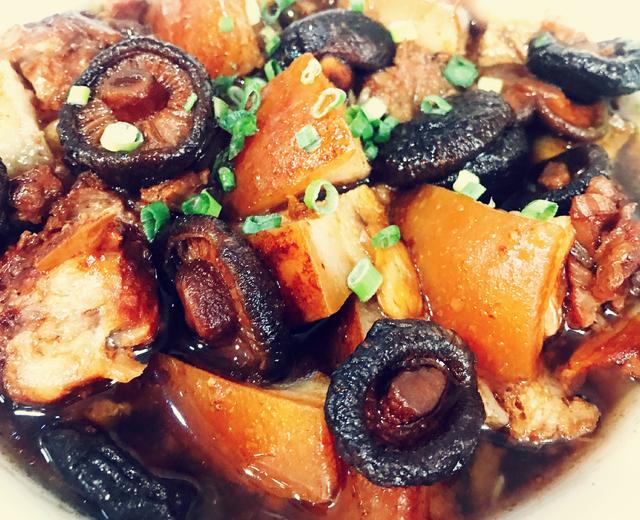 红烧猪腿肉的做法