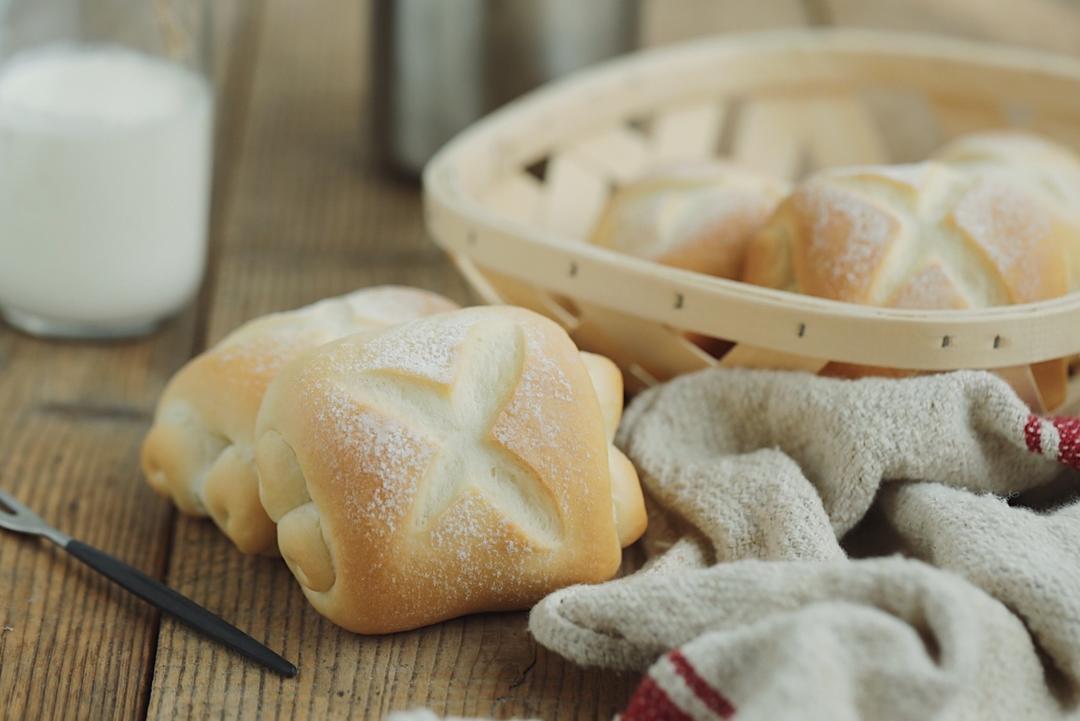 软得像云朵一样的日式牛奶卷❗️（厨师机版）