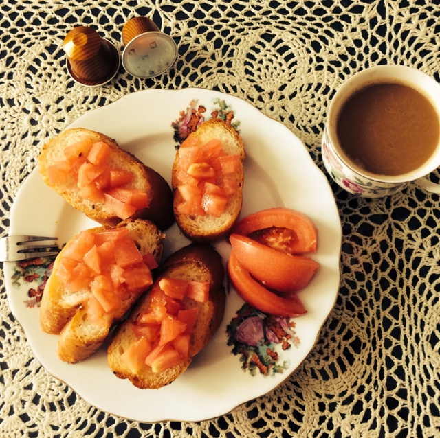 意式头盘--番茄法棍