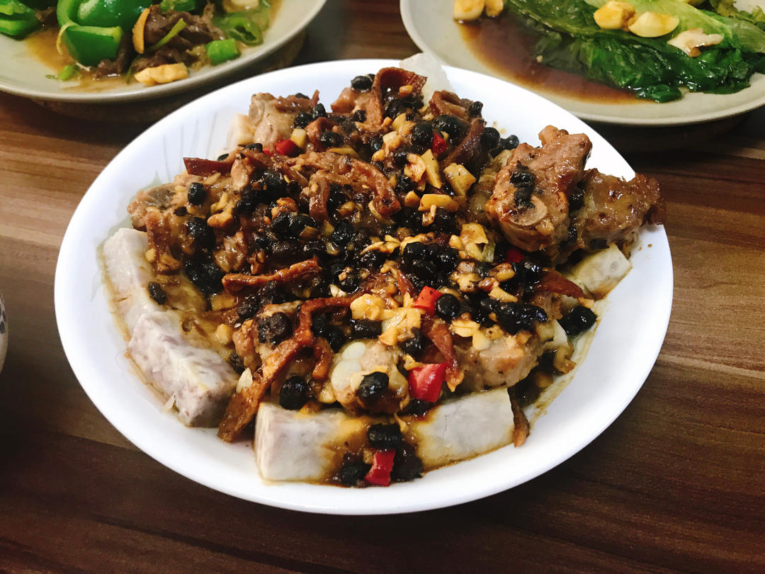 家常菜～豉汁蒸排骨