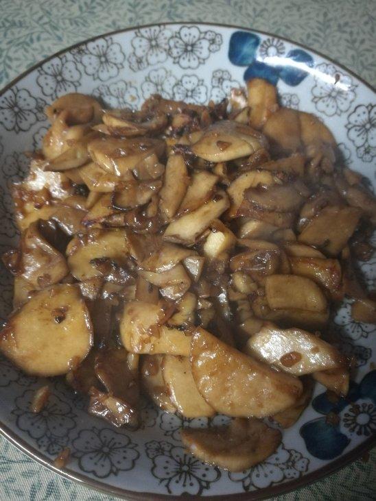 干煸杏鲍菇