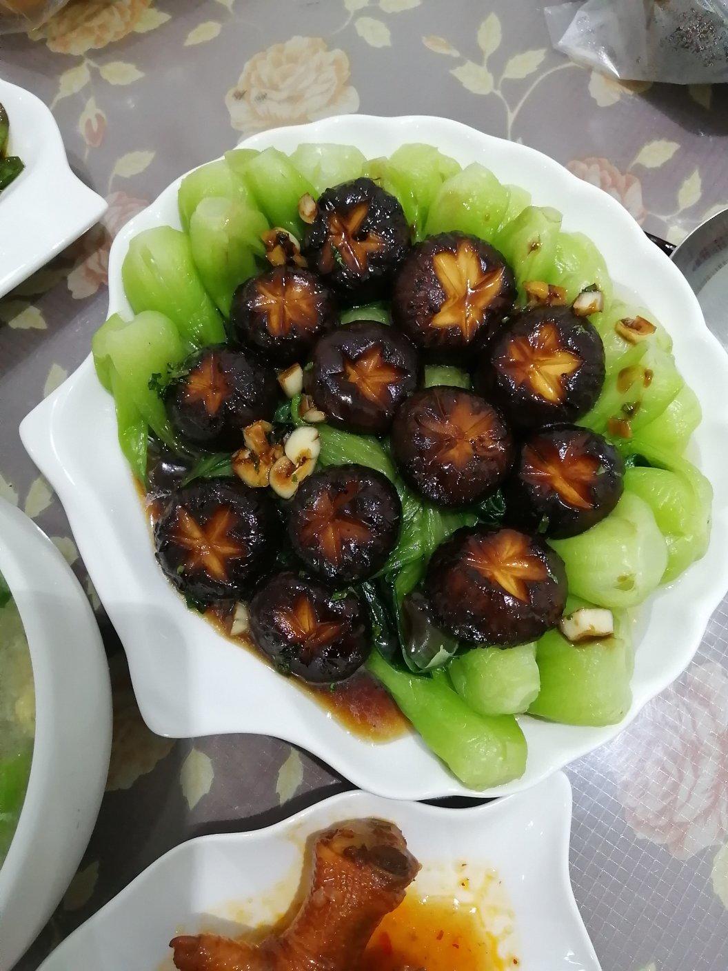 蚝油香菇小油菜