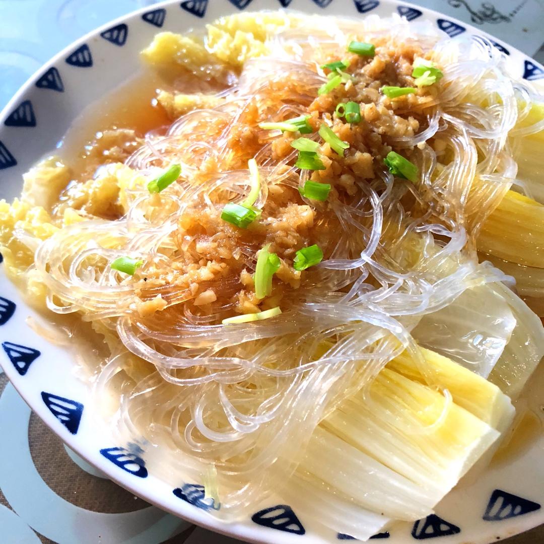 蒜蓉粉丝蒸娃娃菜