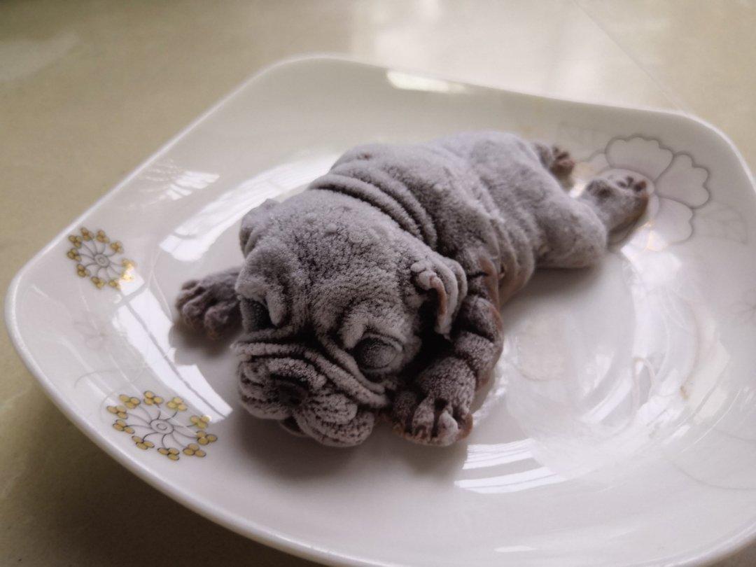 网红沙皮狗慕斯蛋糕