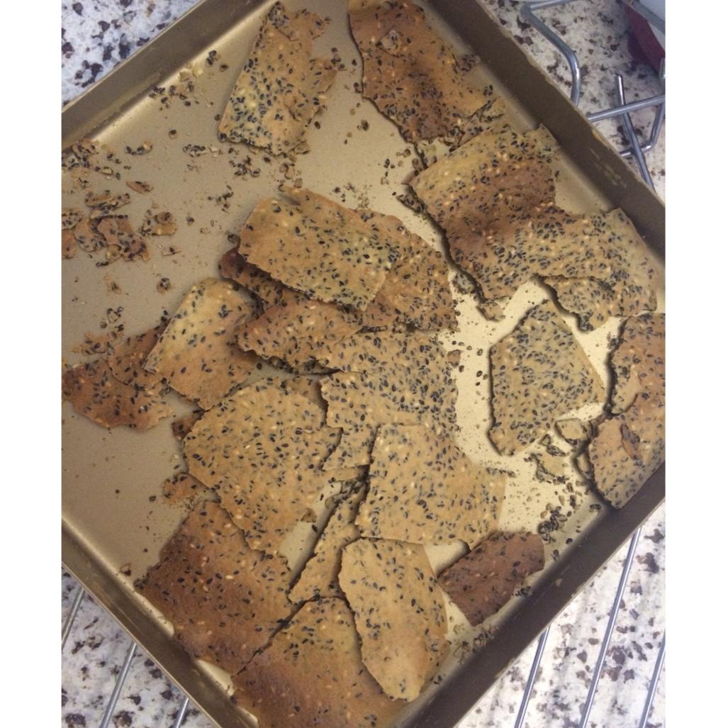 蛋白芝麻薄脆饼干（失败率低的做法）