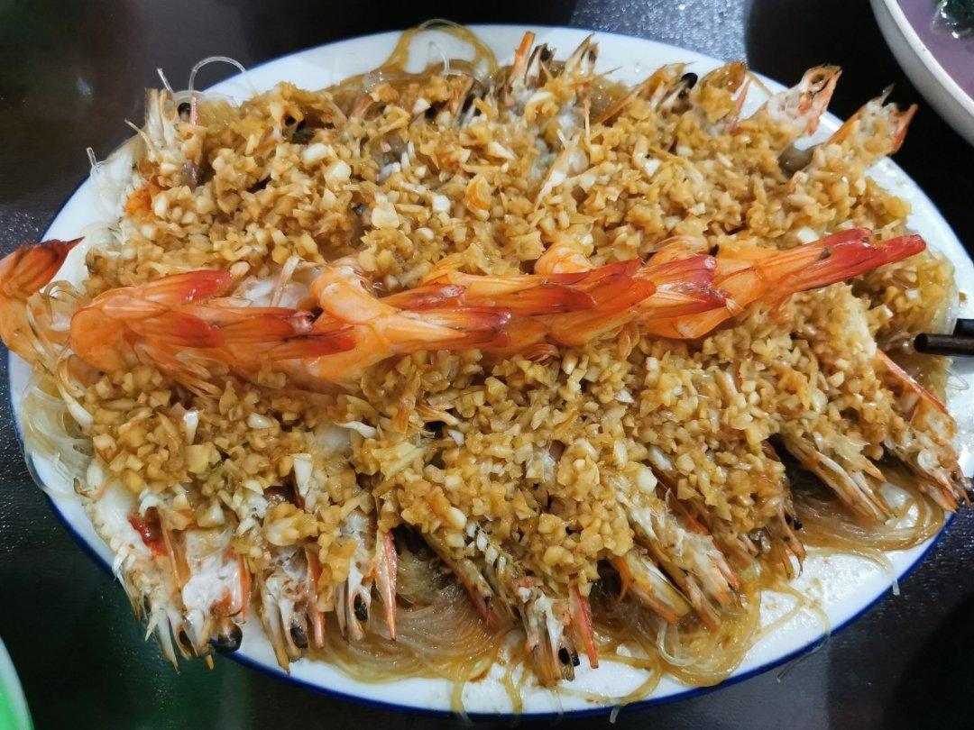 蒜蓉粉丝开边虾