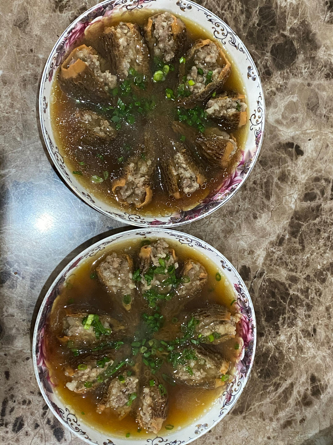 羊肚菌酿肉