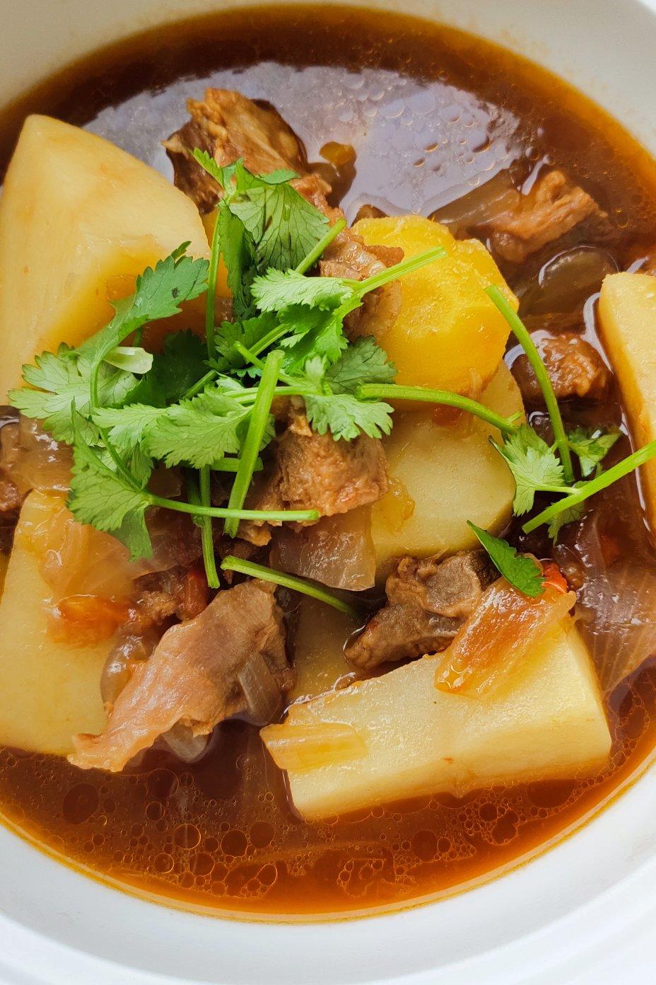 土豆炖牛肉（高压锅版）