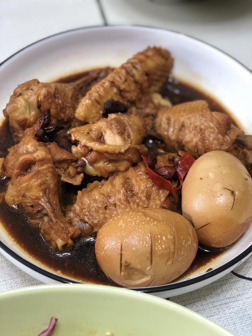 爆好吃的卤鸡腿 卤蛋❗电饭煲 炒锅都可以做~