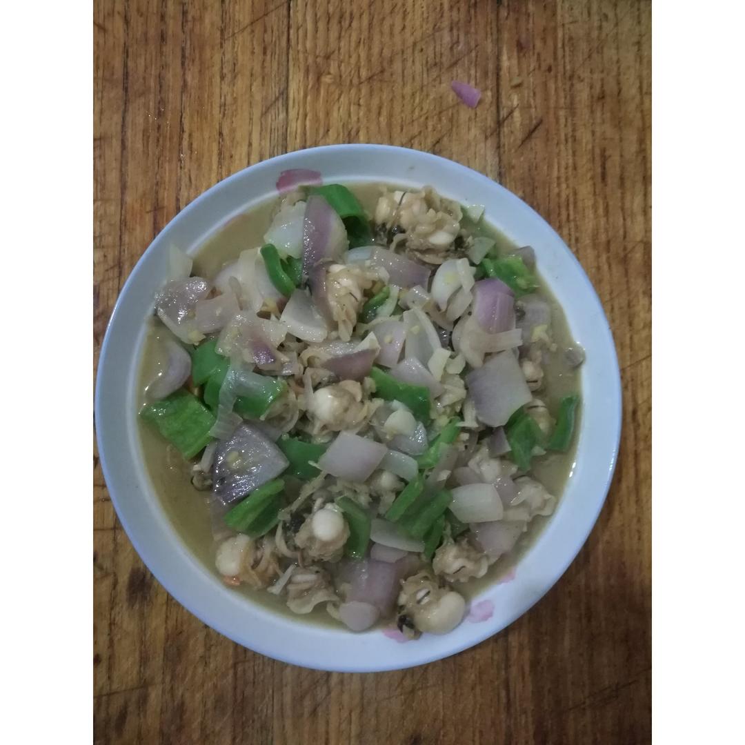 爆炒扇贝（超简洁）