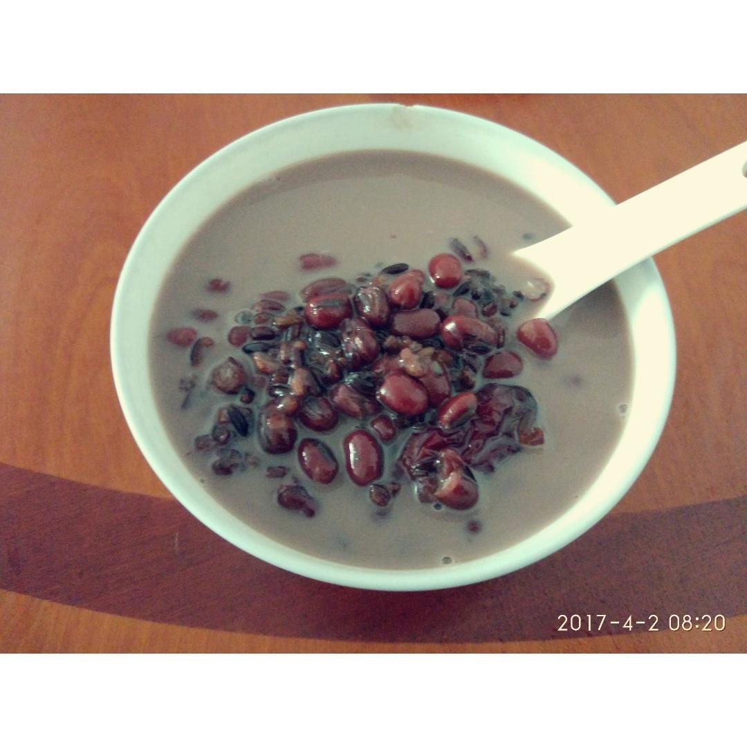 椰香红豆黑糯米