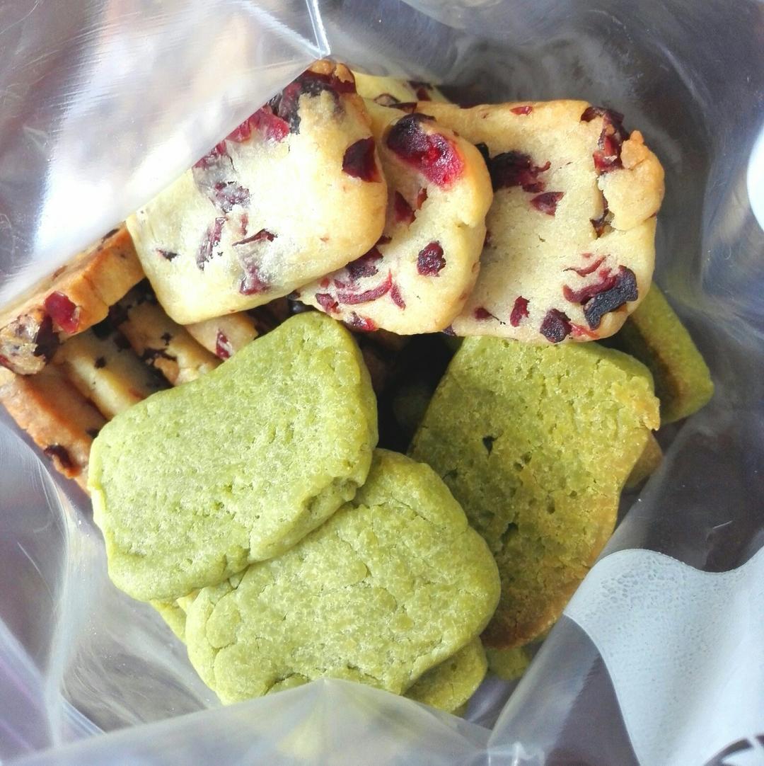 低糖少油版蔓越莓饼干