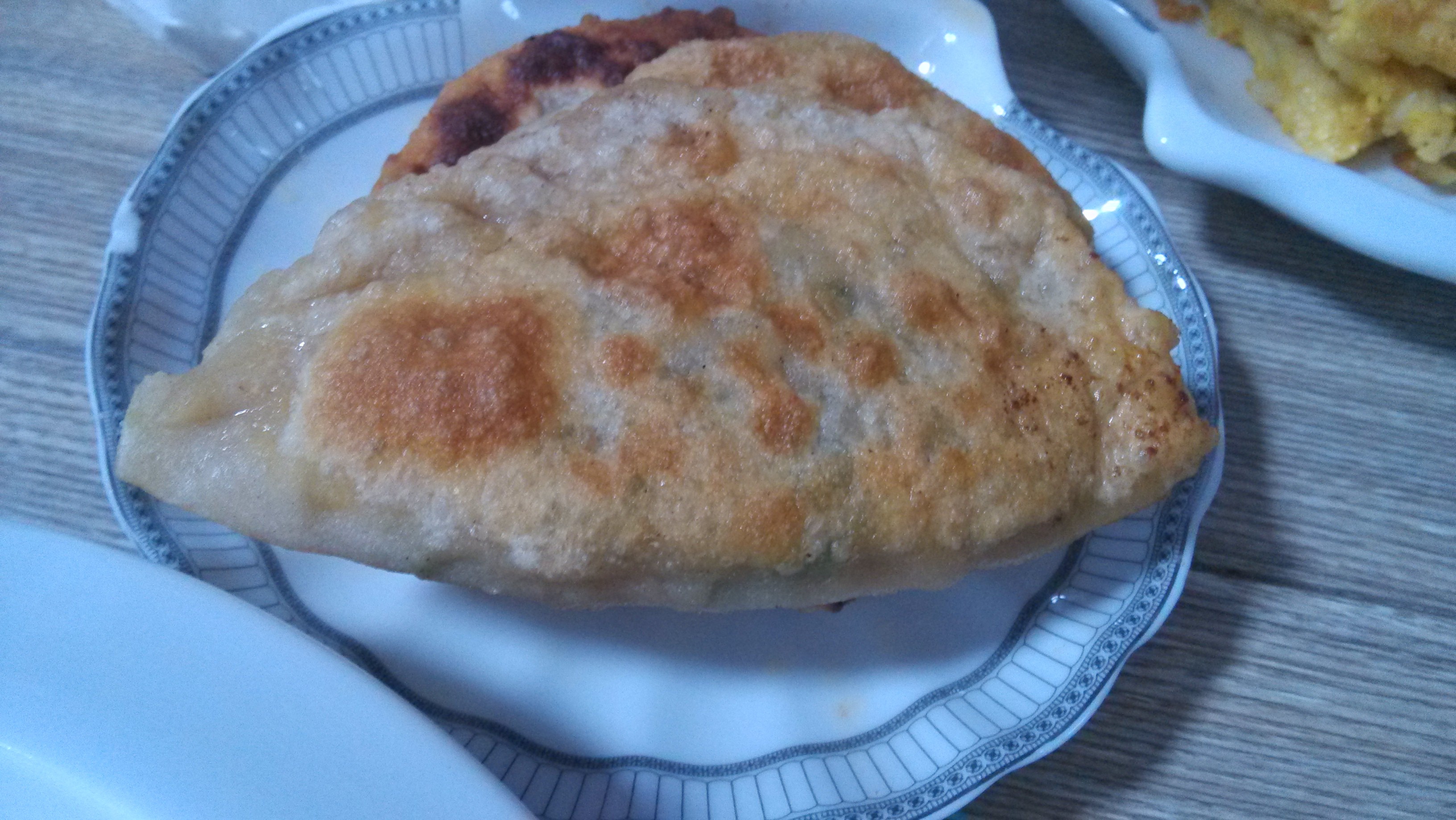 韭菜鸡蛋馅饼