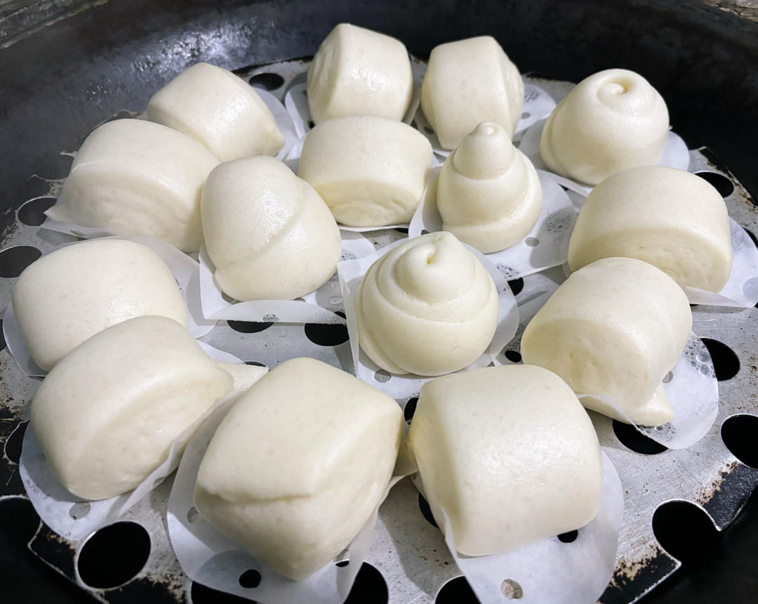 像云朵面包的广式奶切馒头（简单易做）