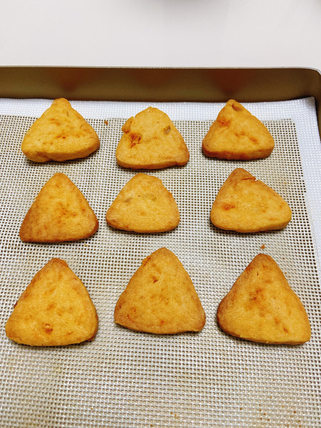 巨香❗️无需打发❗️拌一拌做咸味蛋黄肉松曲奇